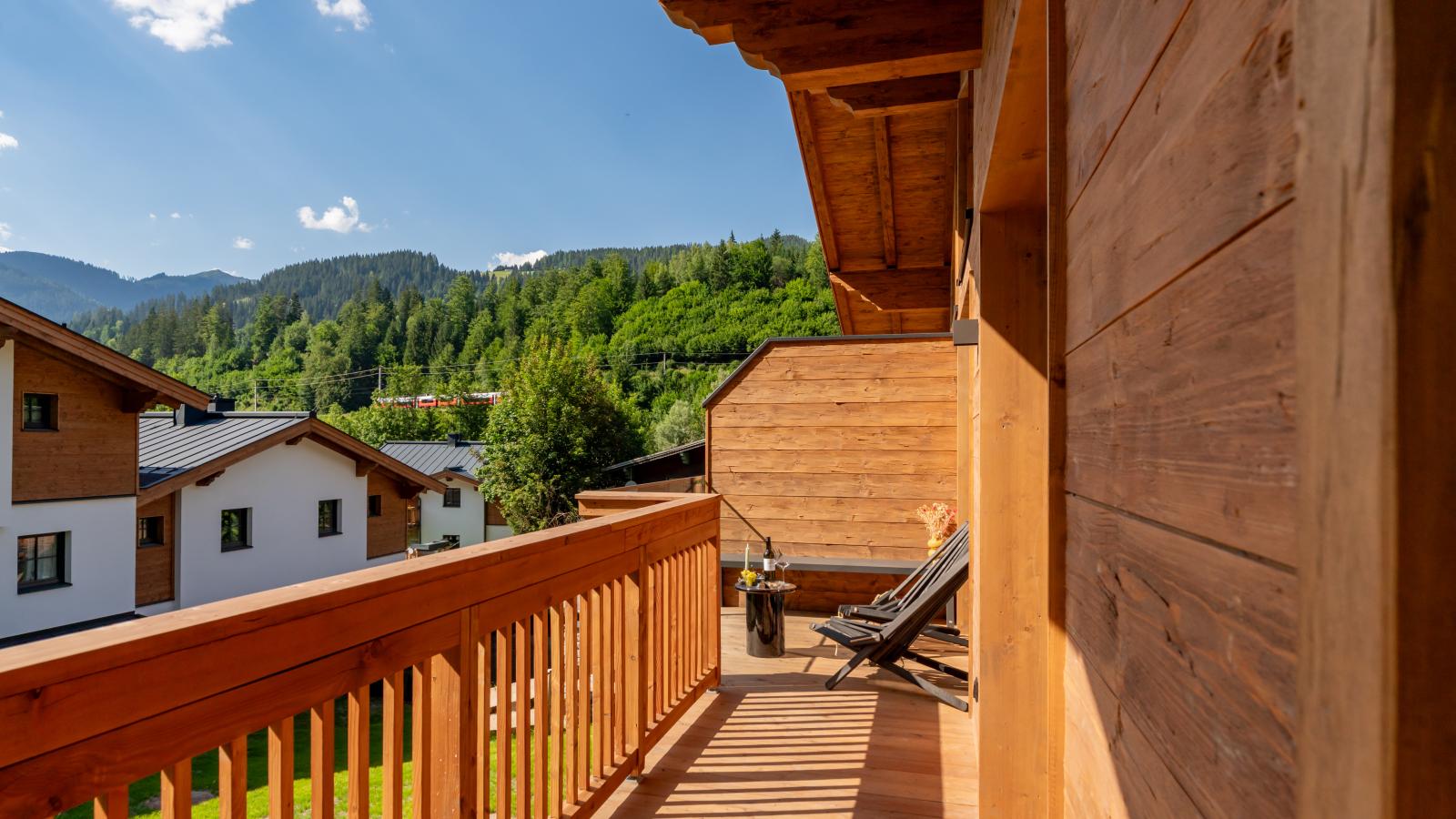 Tauernlodge Eben C4 - Terrasse / balcon