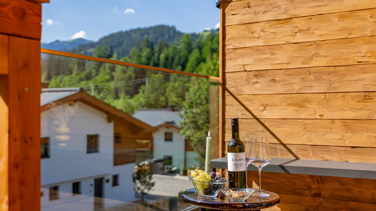 Tauernlodge Eben C4 - Terrasse / balcon