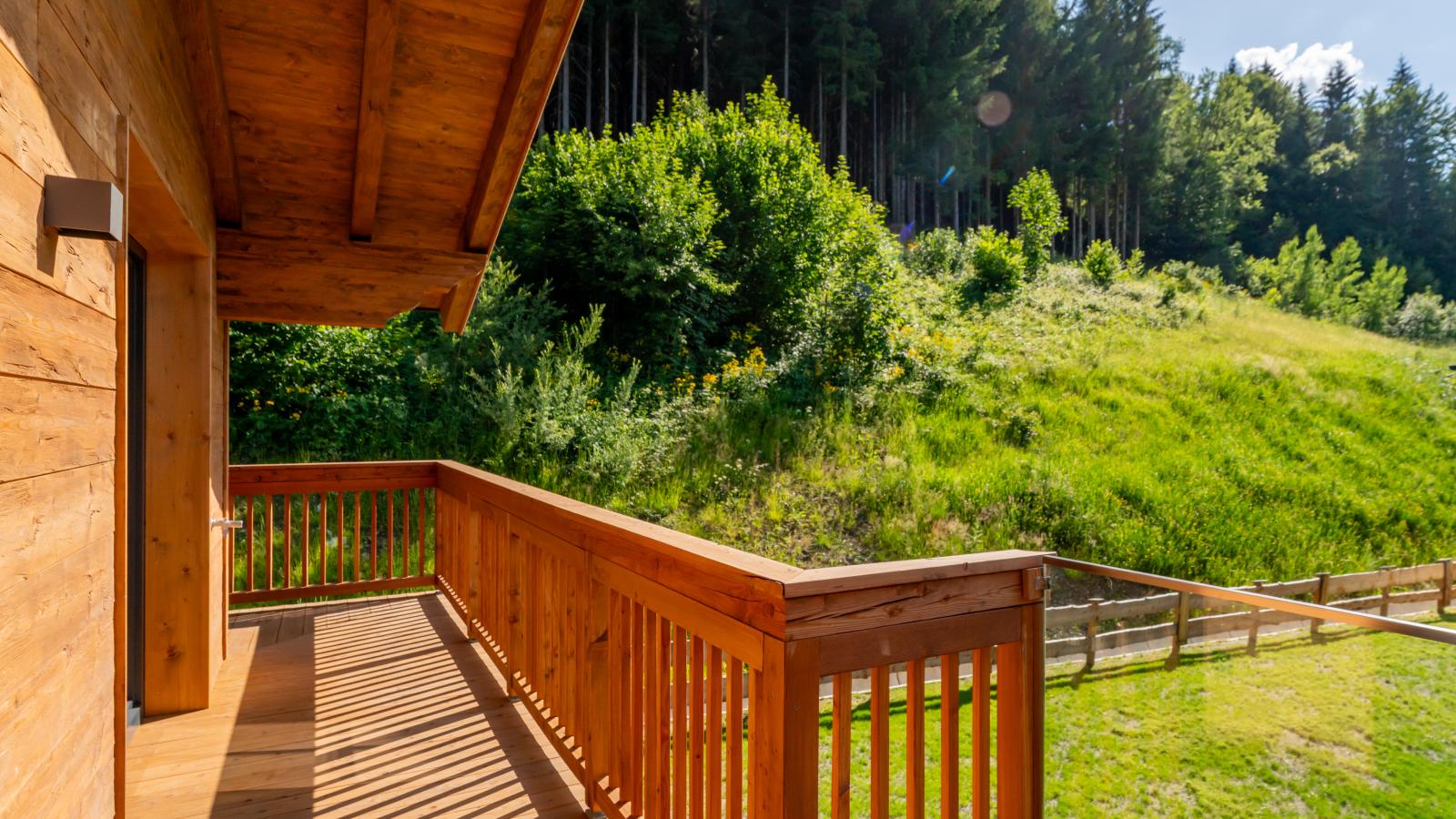 Tauernlodge Eben C4 - Terrasse / balcon