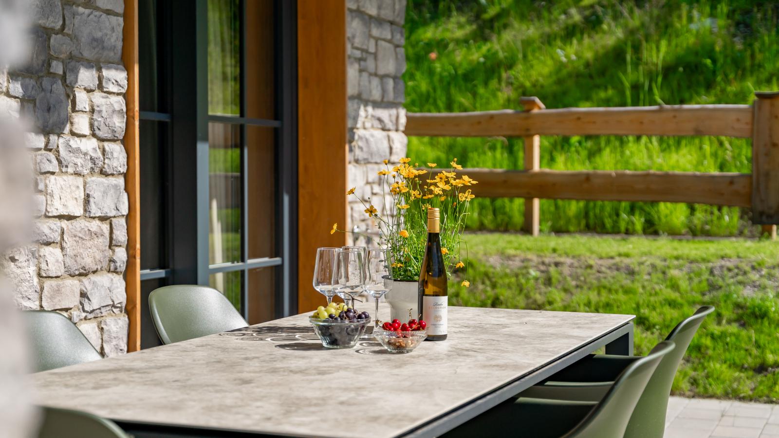 Tauernlodge Eben C4 - Terrasse / balcon