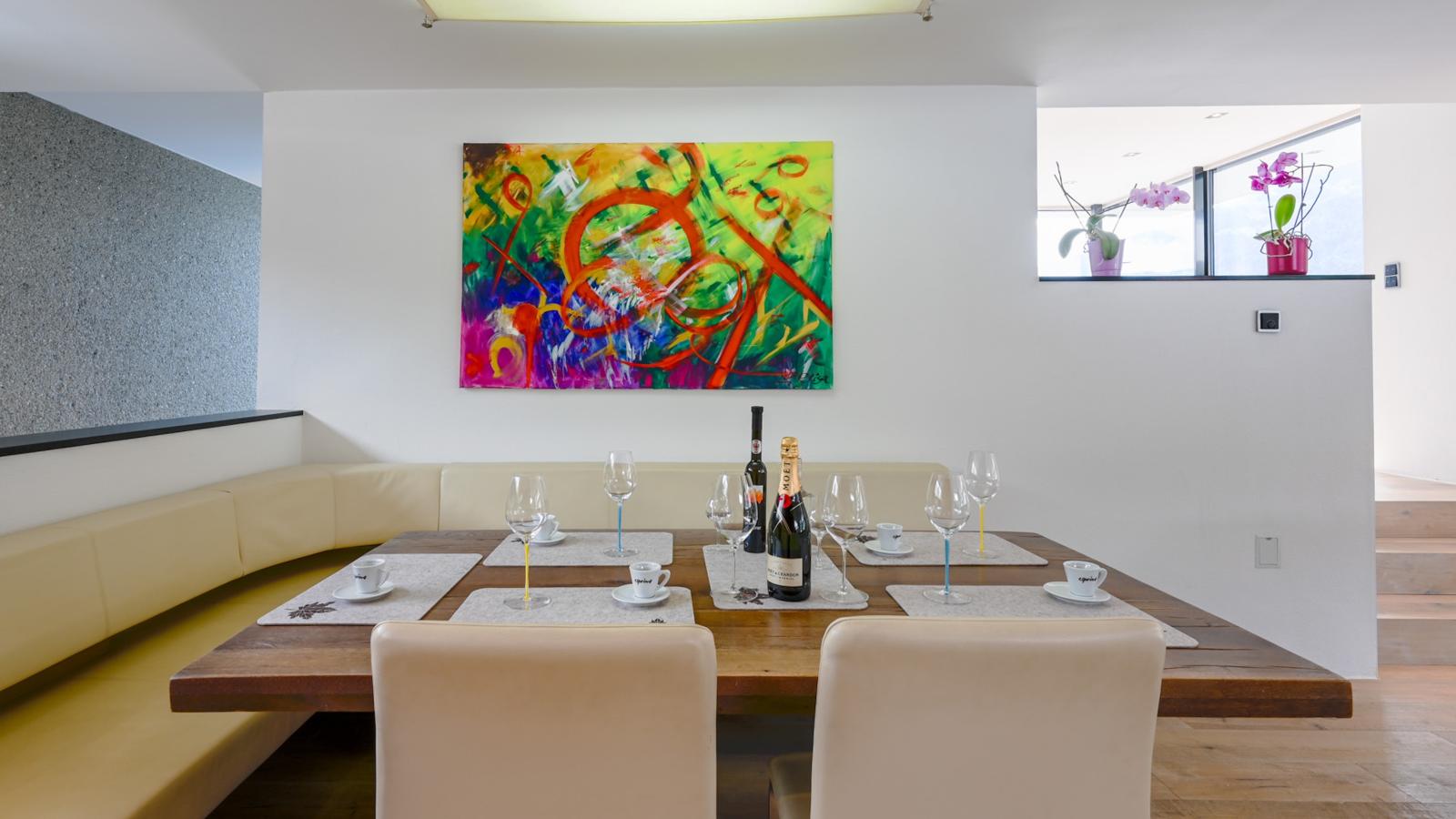 Alpin Chalet ARTE-Eetkamer