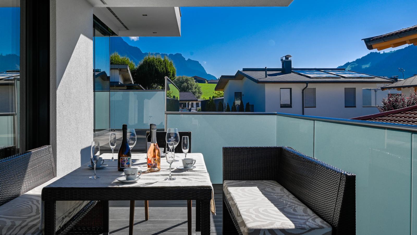 Alpin Chalet ARTE-Terrasbalkon