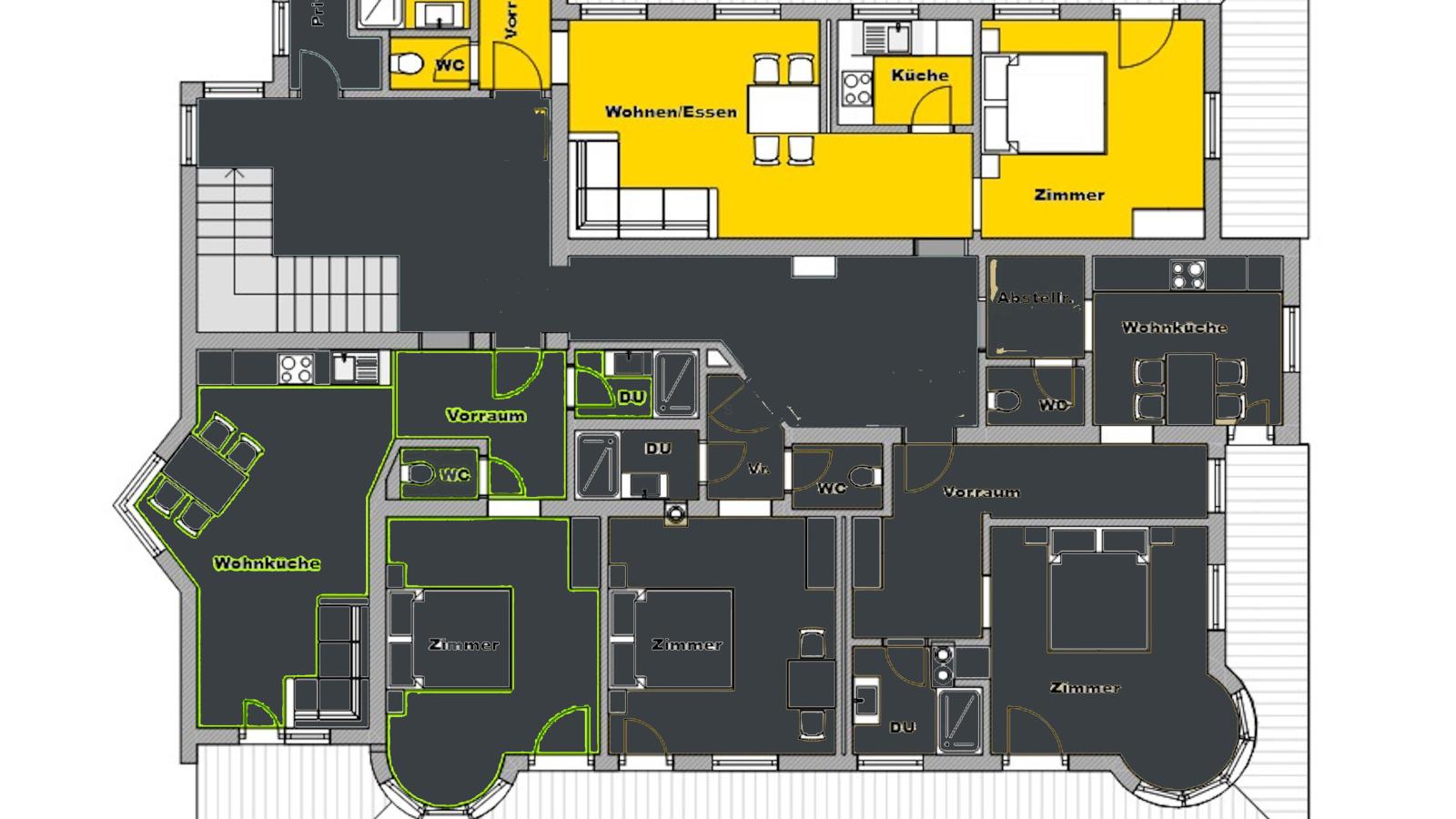 Landhaus Marchfeld Top 1  Top 2-Plattegrond