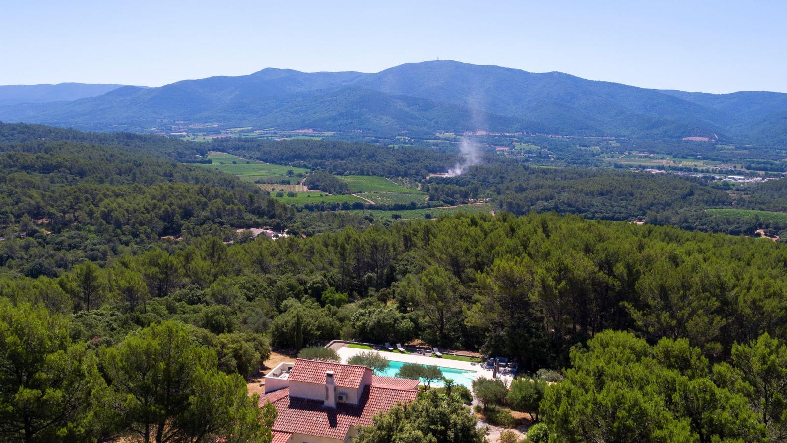 La Rocaille-Gebieden zomer 1km