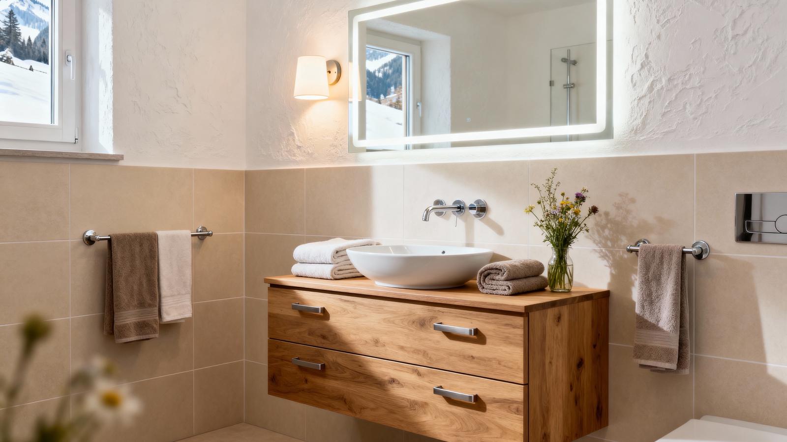 Apartments Waldinger Top 2 und 3 und 4-Badezimmer