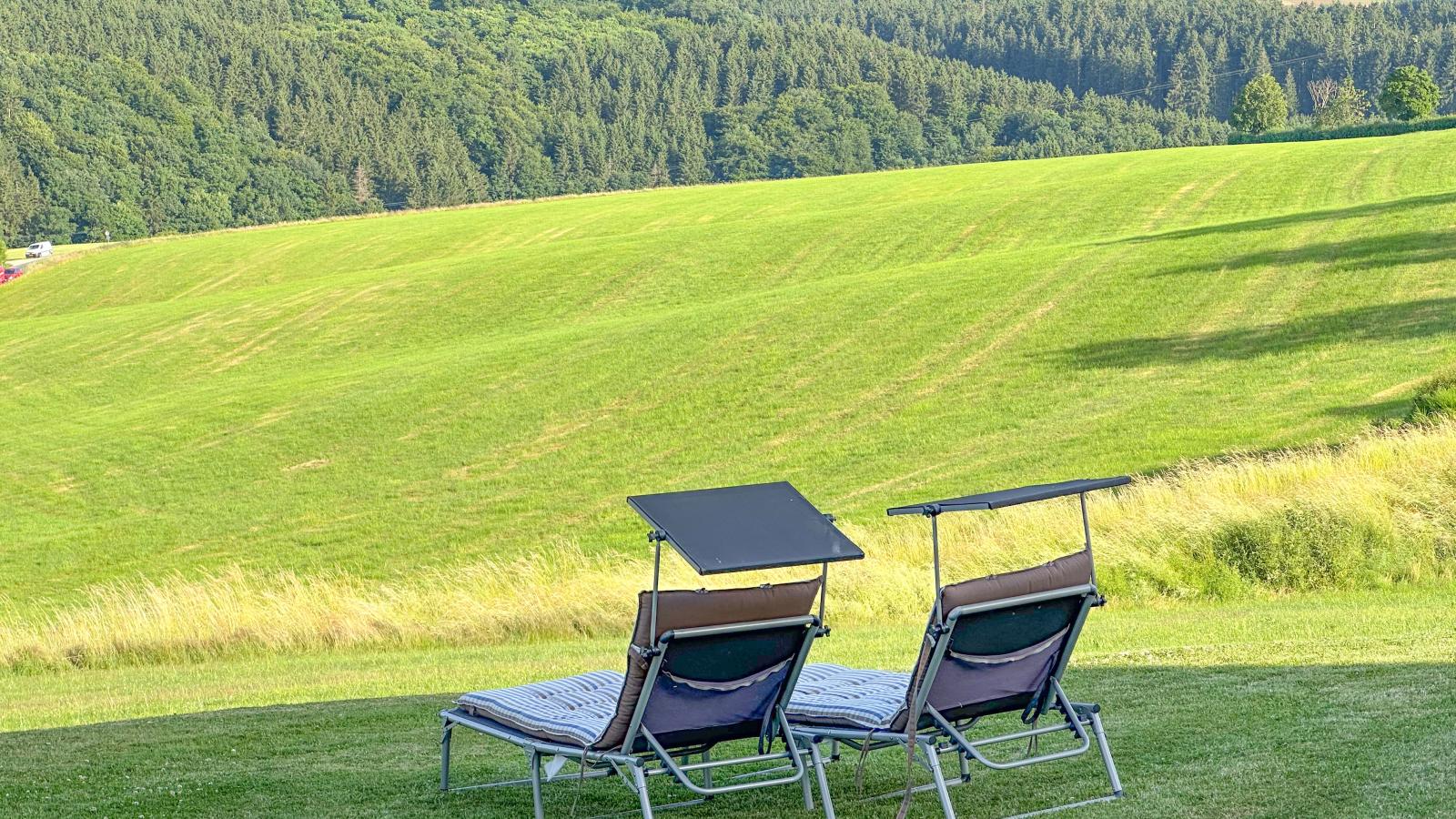 Eifelleben Kleinlangenfeld-Uitzicht zomer