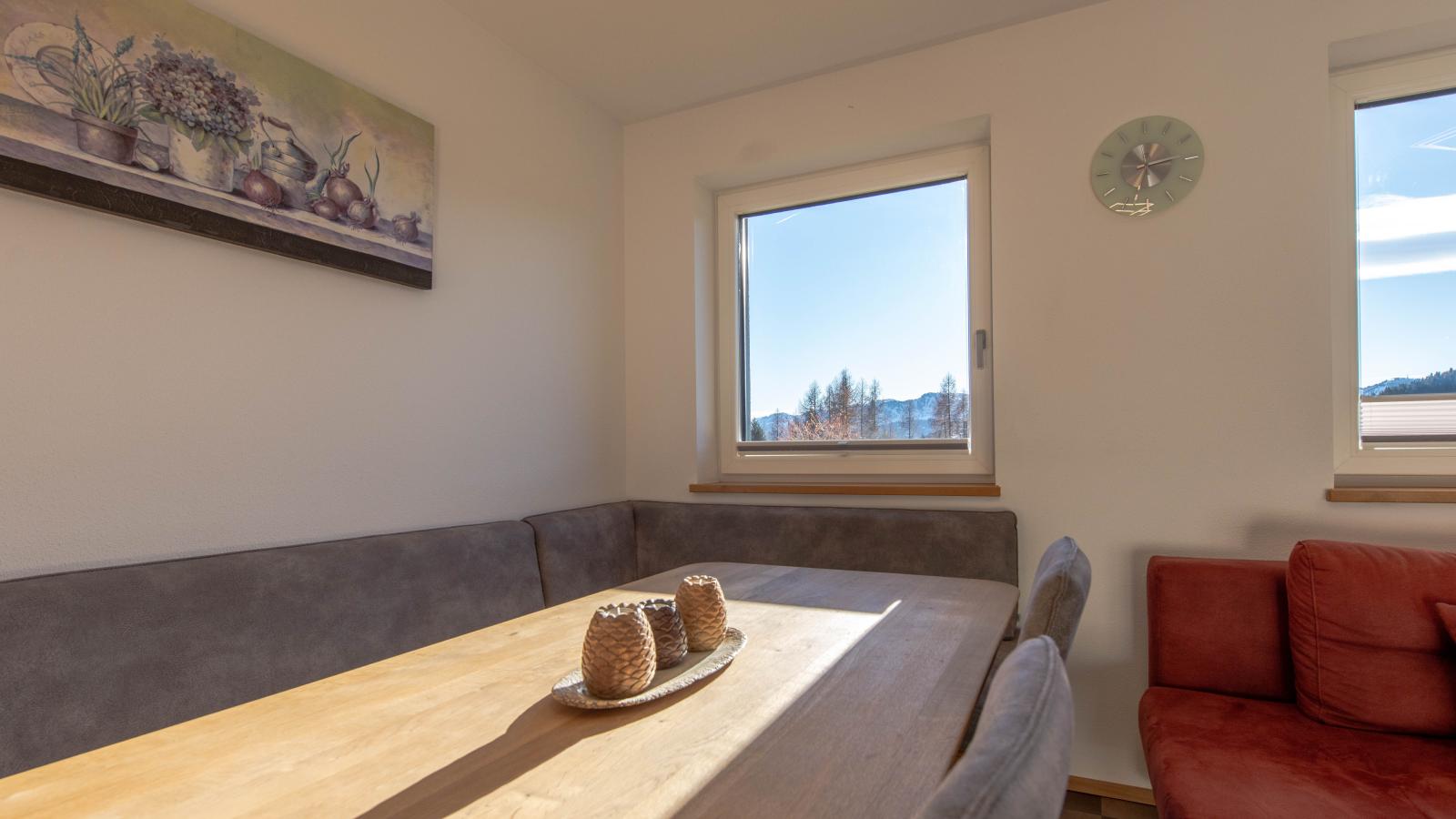 Mountain Apartment-Eetkamer