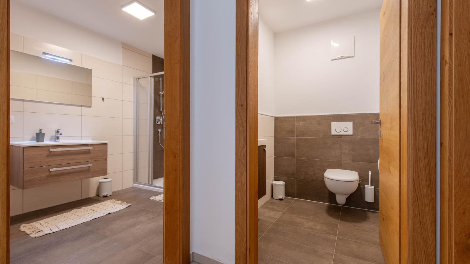 Mountain Apartment-Badkamer