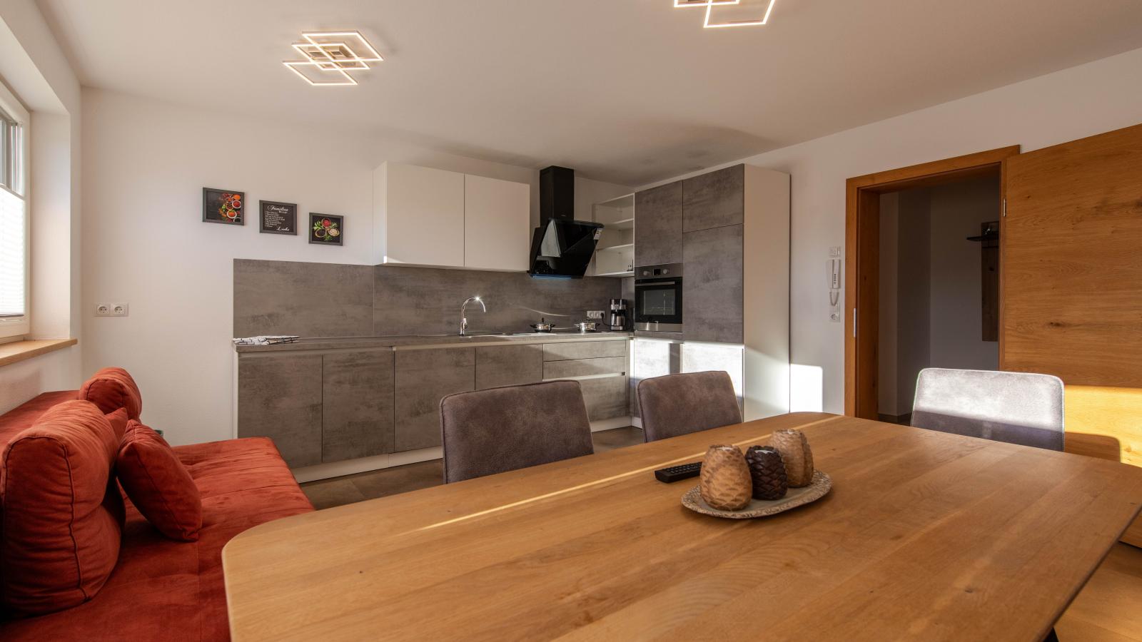 Mountain Apartment-Eetkamer