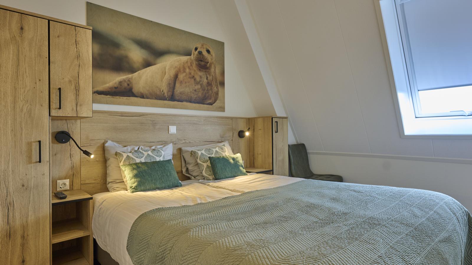 Sauna Zee 27H-Slaapkamer