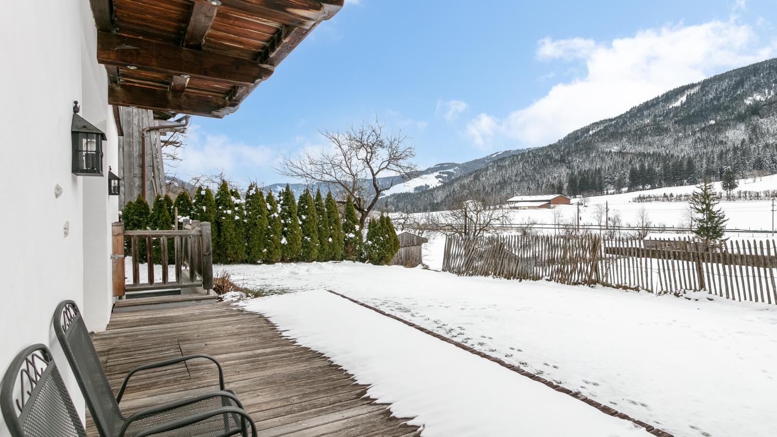 Lahnerhorn  Marchenthorn-Jardin en hiver