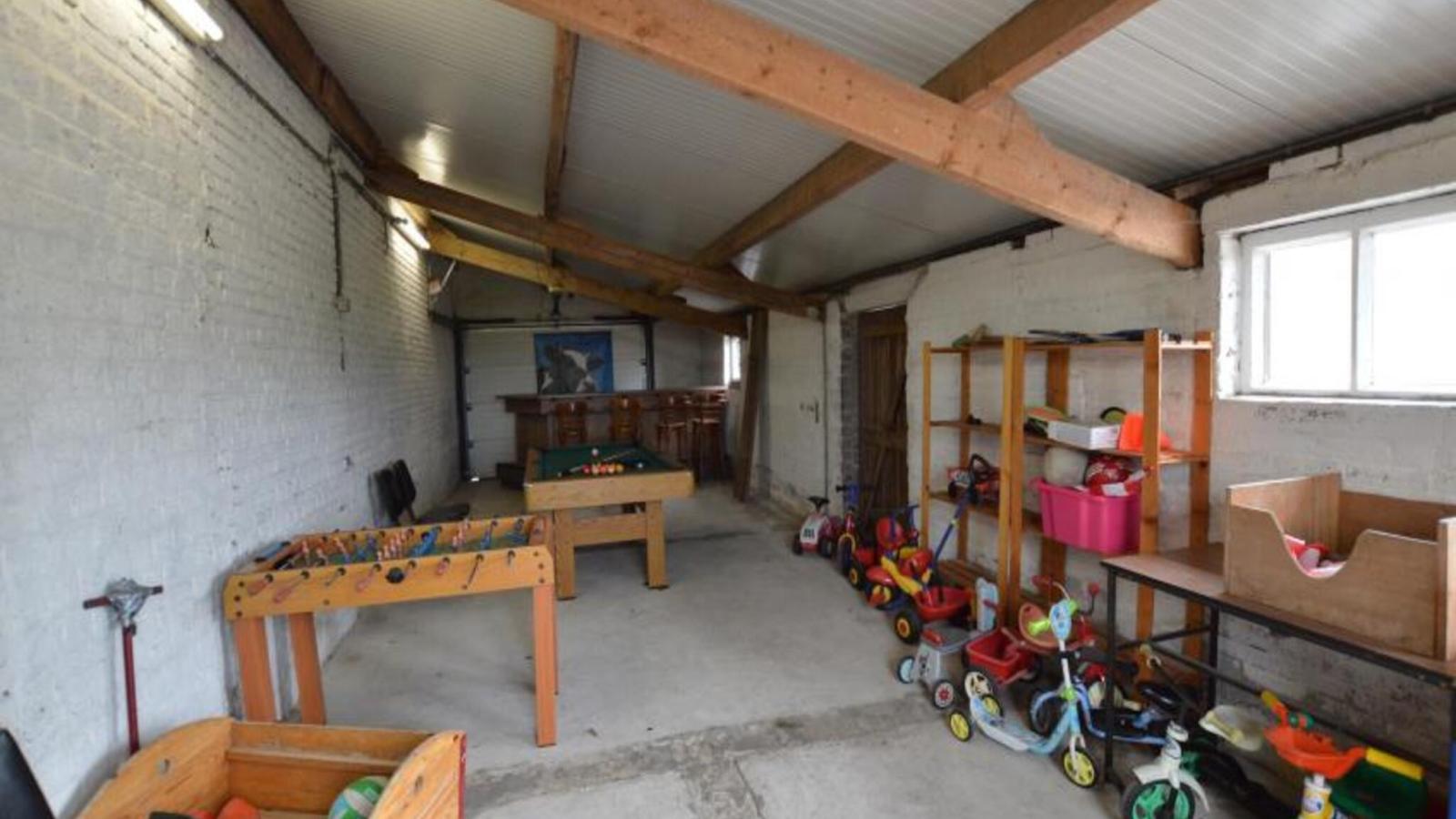 De open schuur-Recreatieruimte