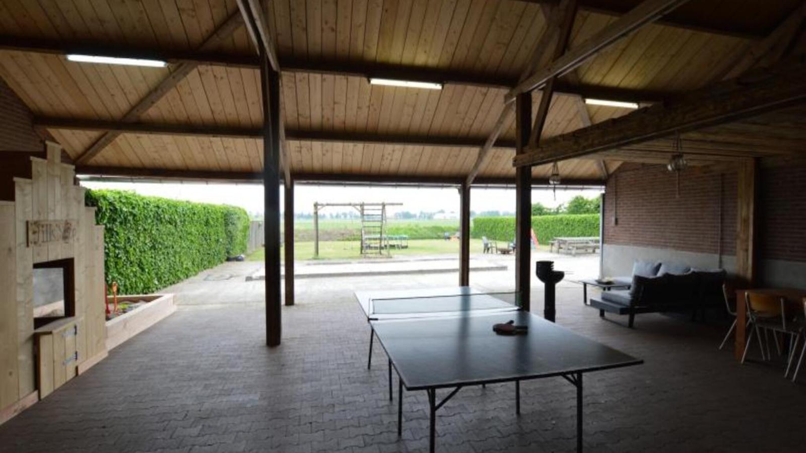 De open schuur-Recreatieruimte