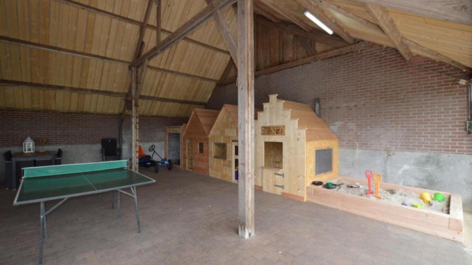 De open schuur-Recreatieruimte
