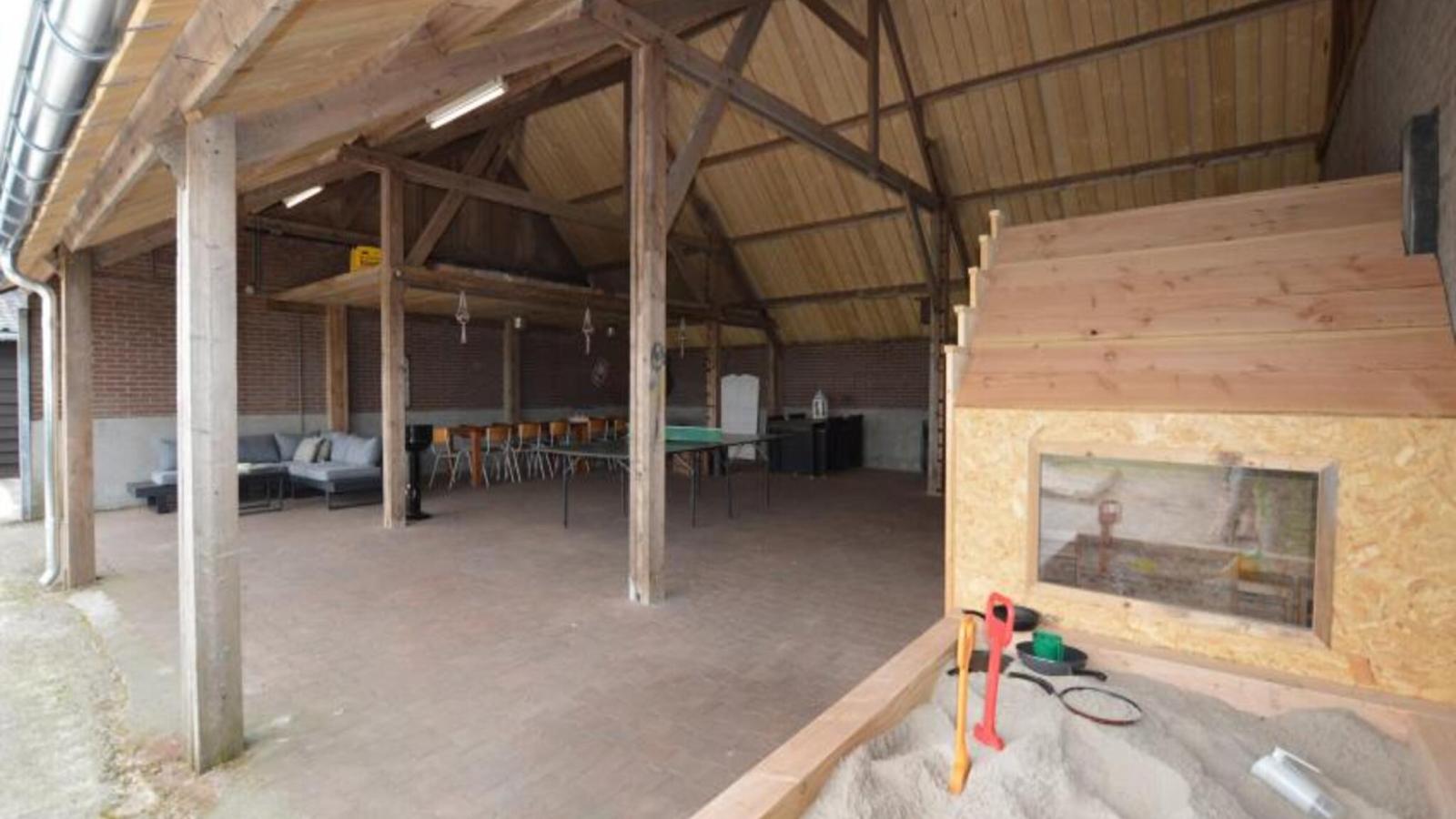 De open schuur-Recreatieruimte