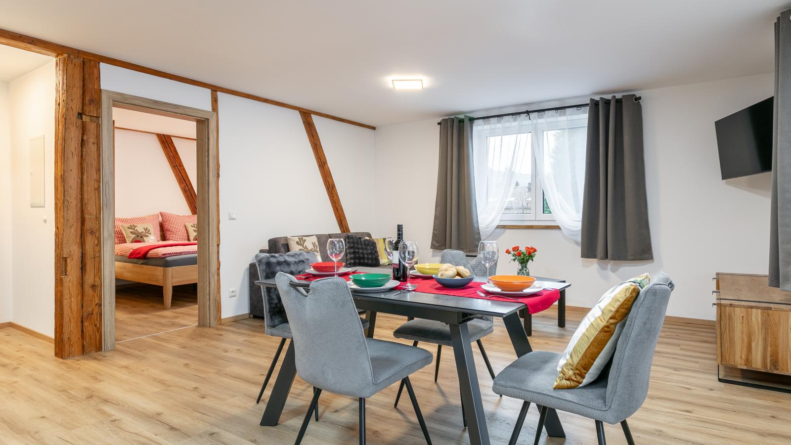 Tennerhof Apartments Top 1 und Top 2-Eetkamer