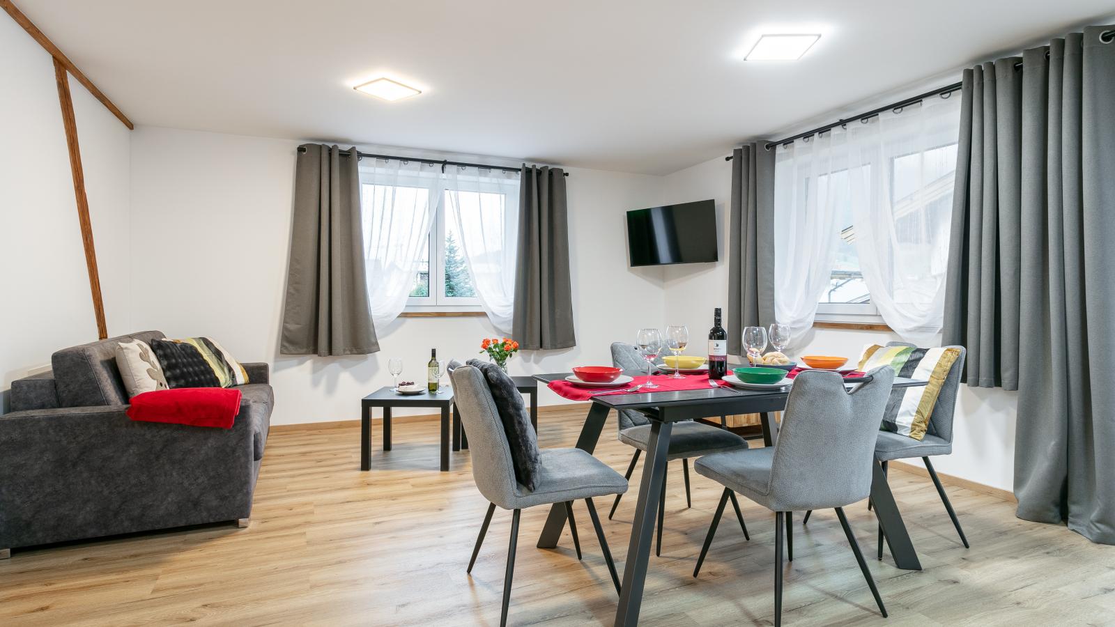 Tennerhof Apartments Top 1 und Top 2-Woonkamer