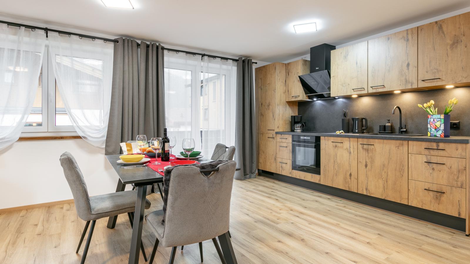 Tennerhof Apartments Top 1 und Top 2-Eetkamer