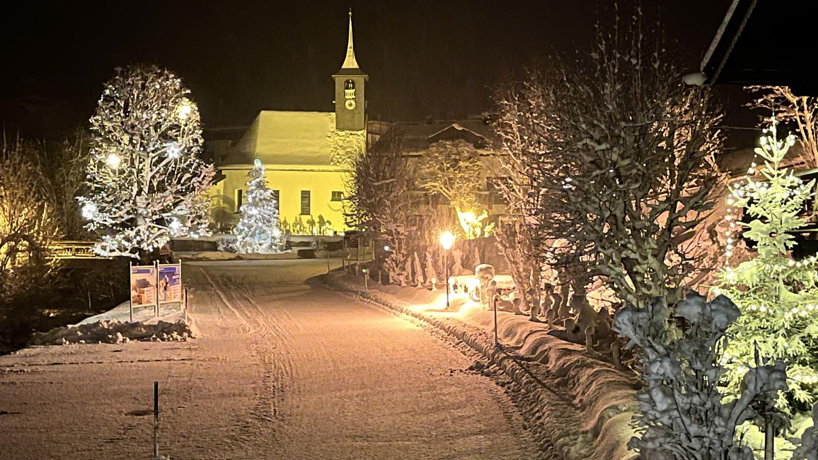 Kirchenstüberl-Area within 1km in winter