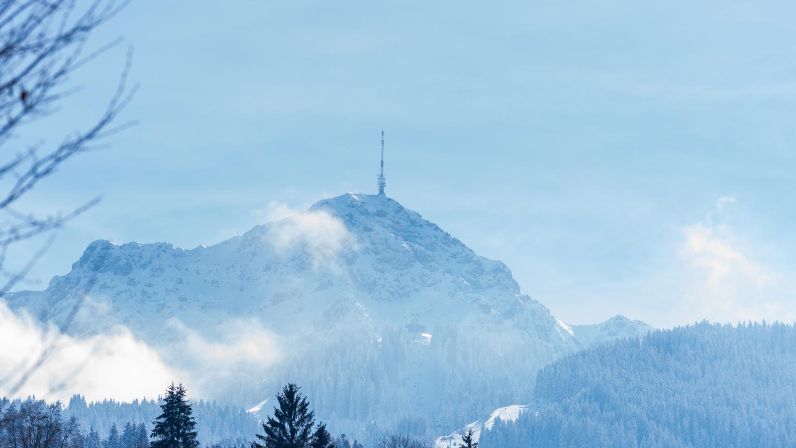 Kitzlodge-Uitzicht winter