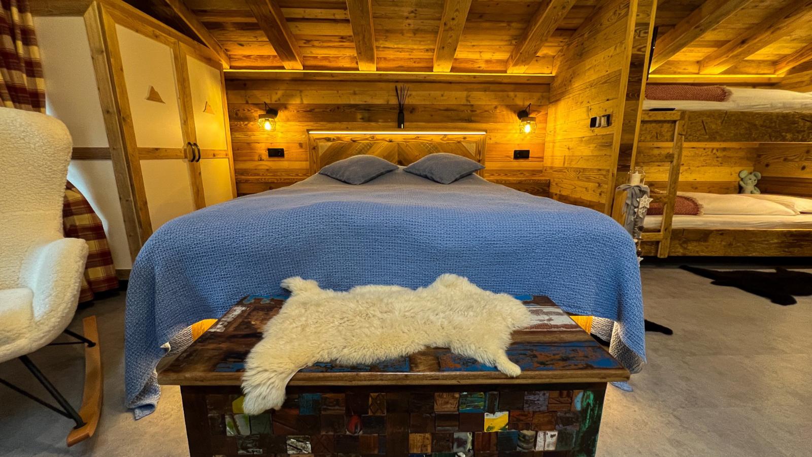 Almversteck Hollersbach-Slaapkamer