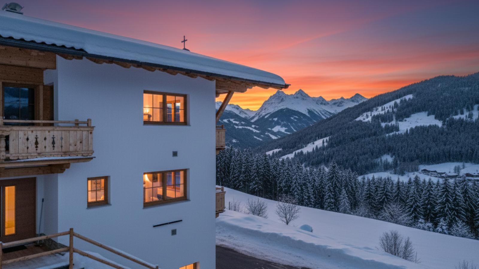 Apartment Vorderebenthann-Vue d'hiver