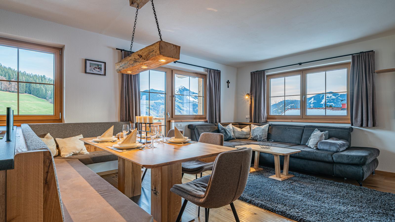 Apartment Vorderebenthann-Salle à manger