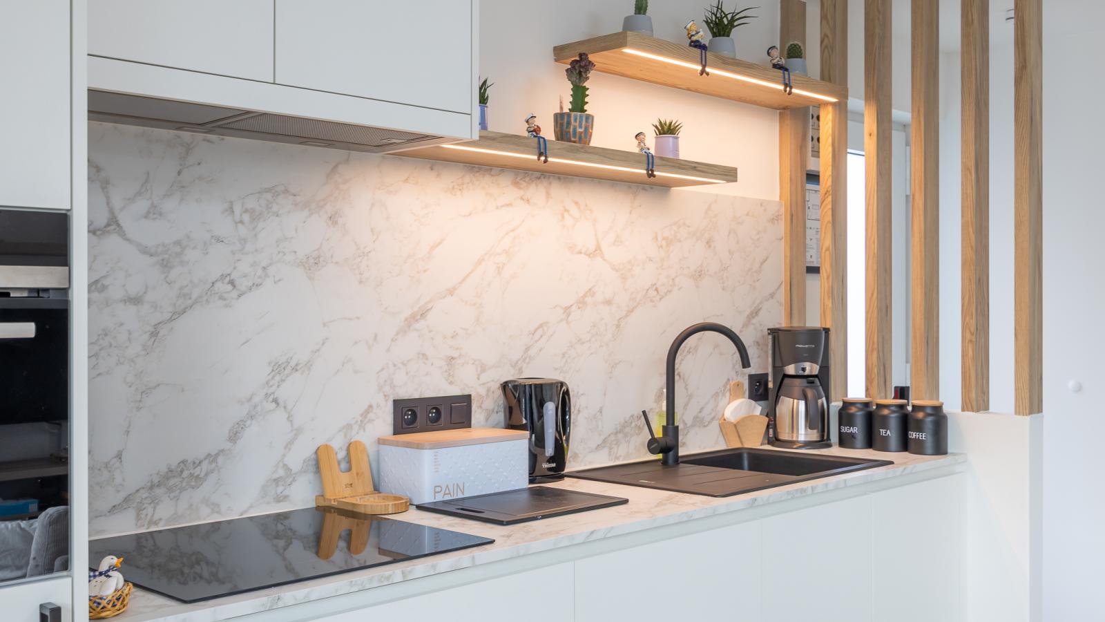 't Zand - 2 + park. 2-Keuken