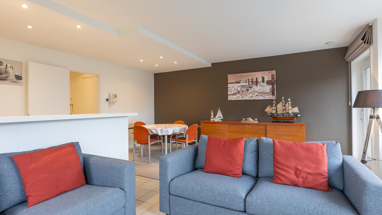 Duindal I - 0201 + box K6-Woonkamer