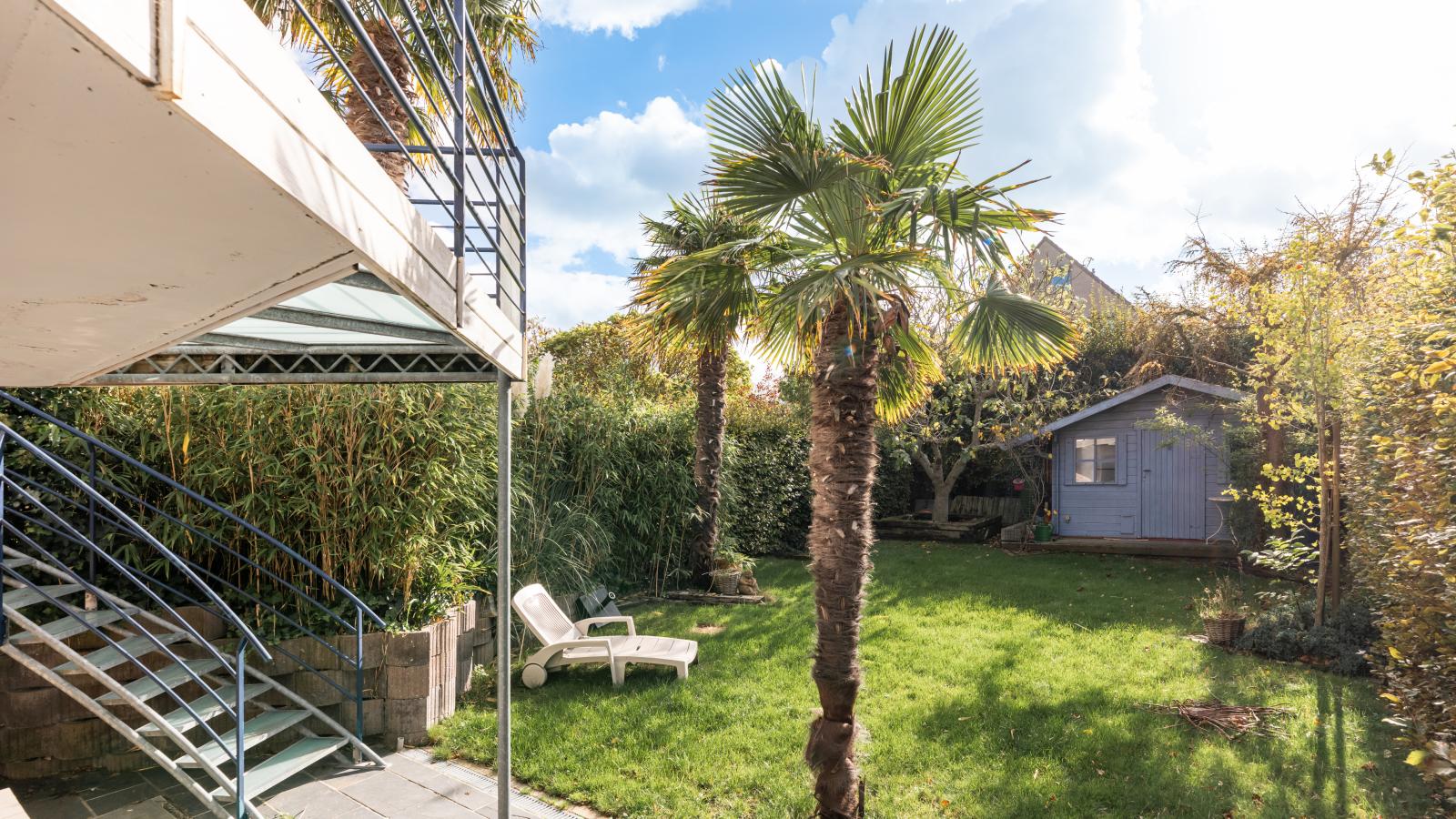 Le Palmier-Tuinen zomer