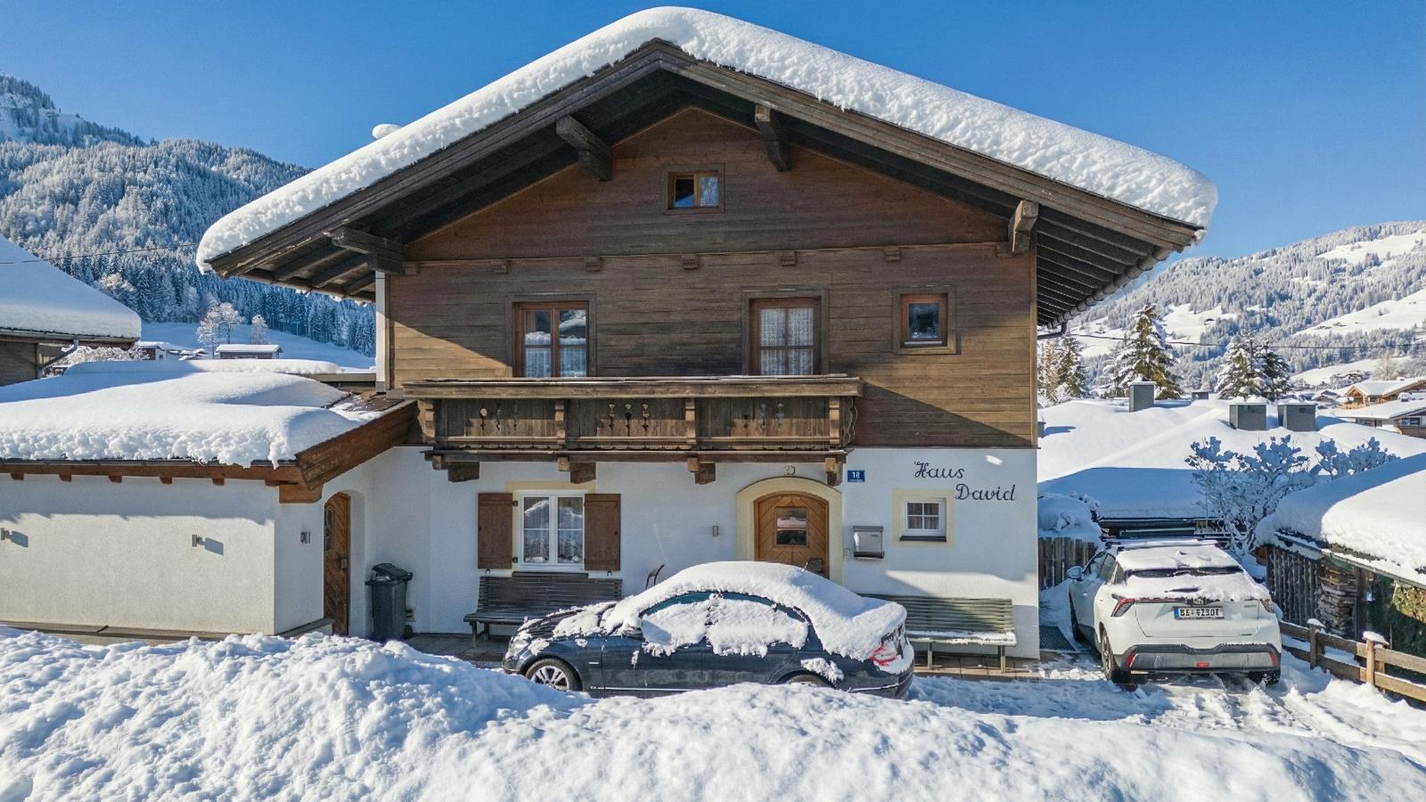 Haus David-Exterior in winter