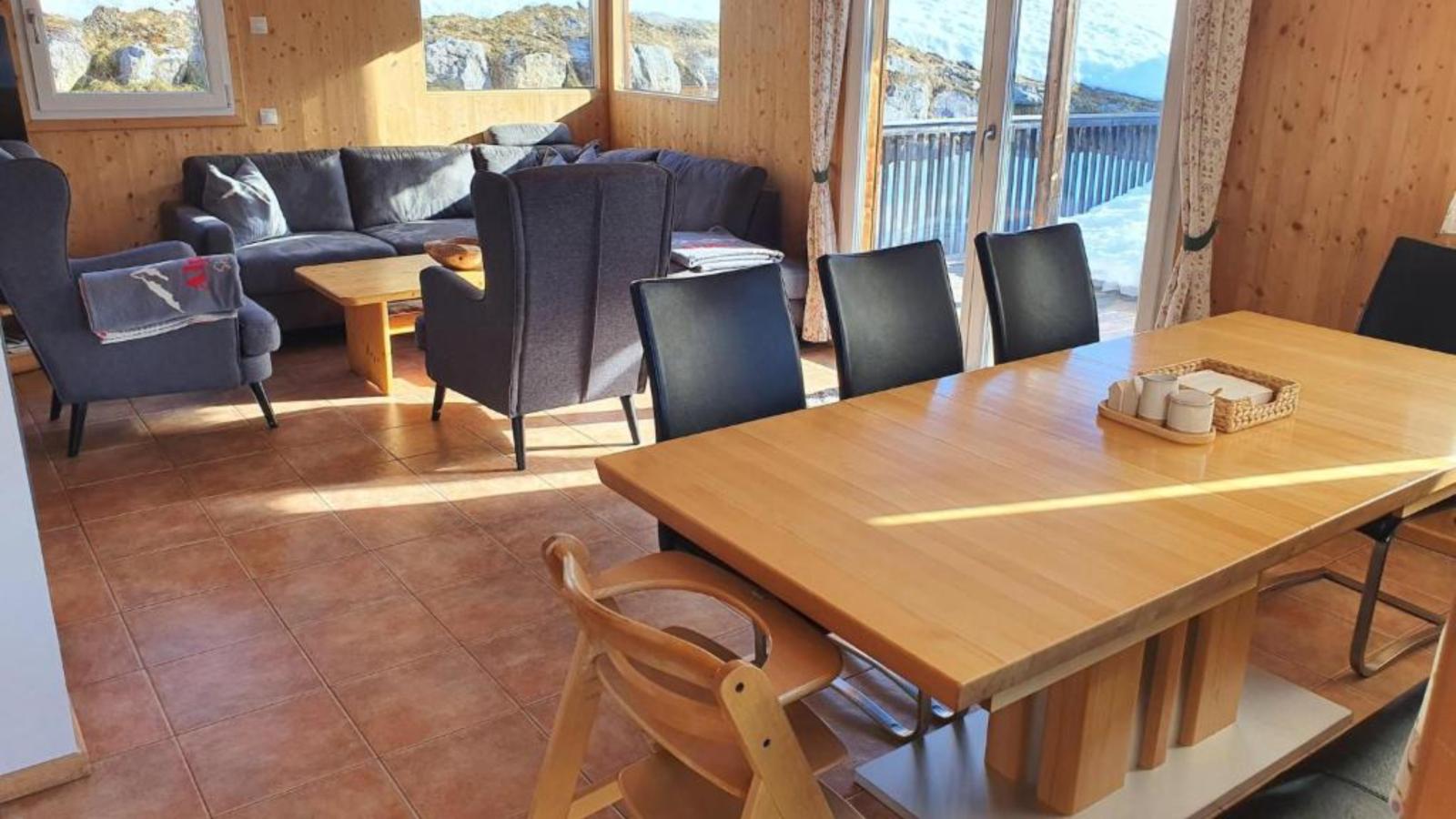 Tauern Lodge-Woonkamer