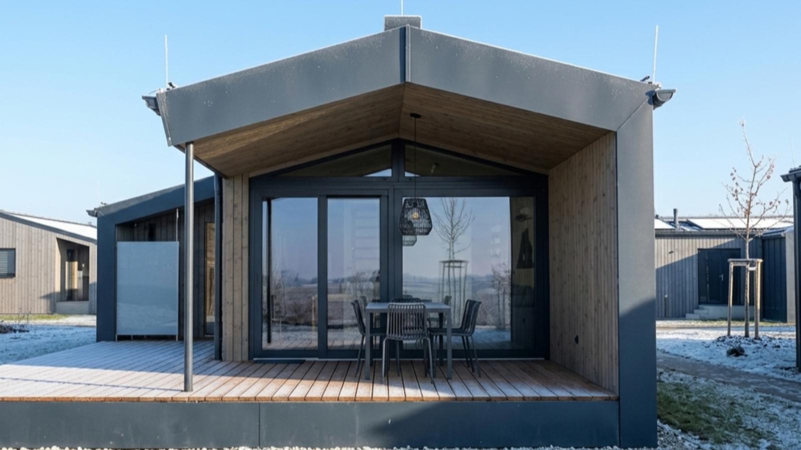 Guesthouse Naturgarten - Exterieur winter
