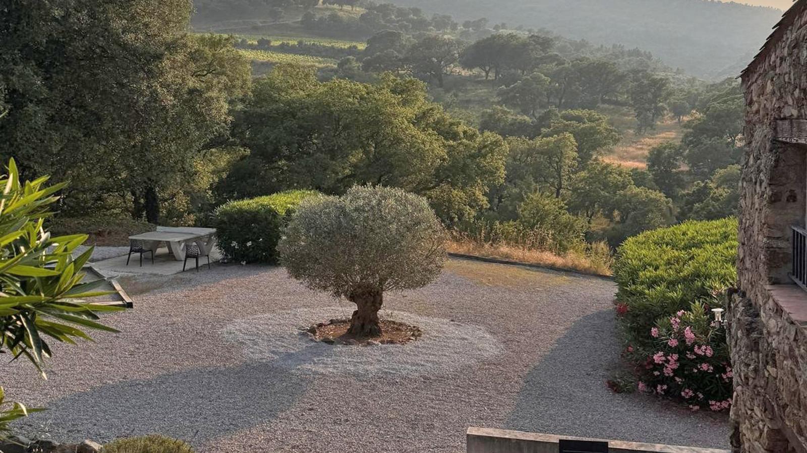 Les Roches du Sud-Gardens in summer