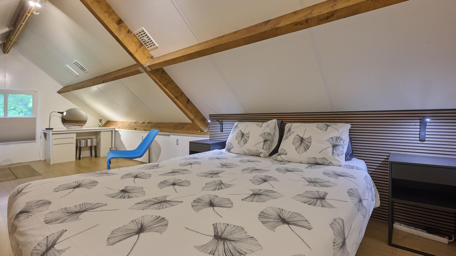 Wellnesshuisje Engelse Tuin - Slaapkamer
