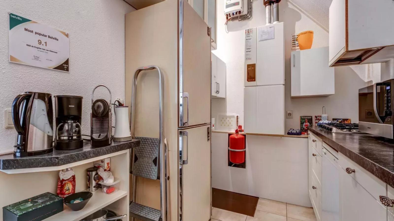 Wellnesshuisje Engelse Tuin-Kitchen