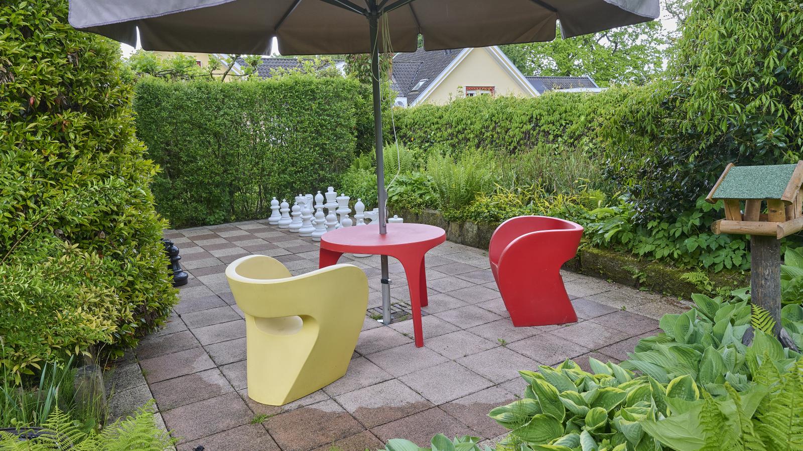 Wellnesshuisje Engelse Tuin - Tuinen zomer