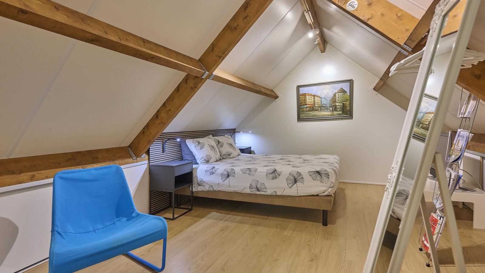 Wellnesshuisje Engelse Tuin - Slaapkamer