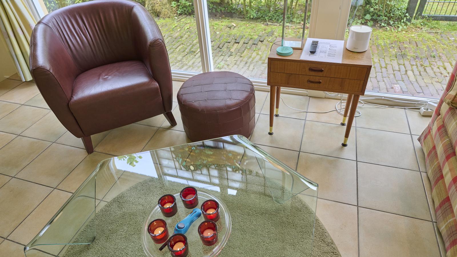 Wellnesshuisje Engelse Tuin - Binnen