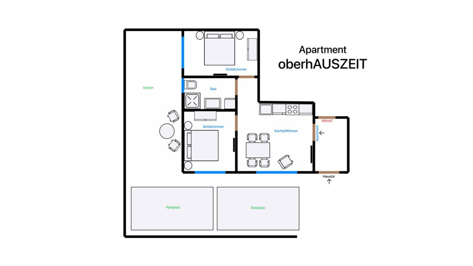 OberhAUSZEIT-Plattegrond