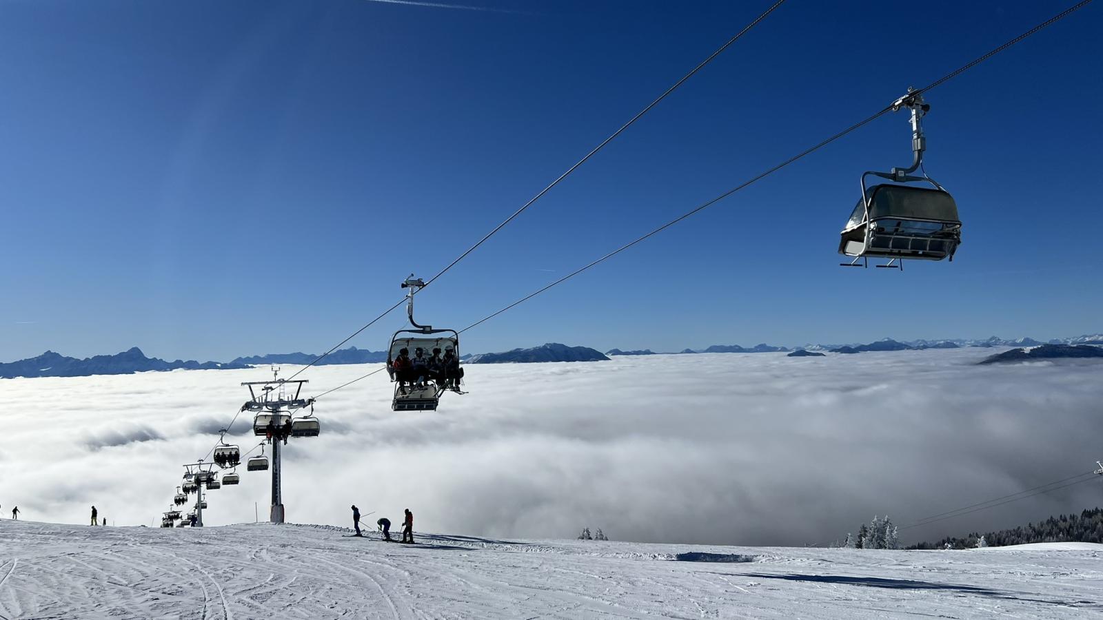 Nockberge-Gebied winter 20km