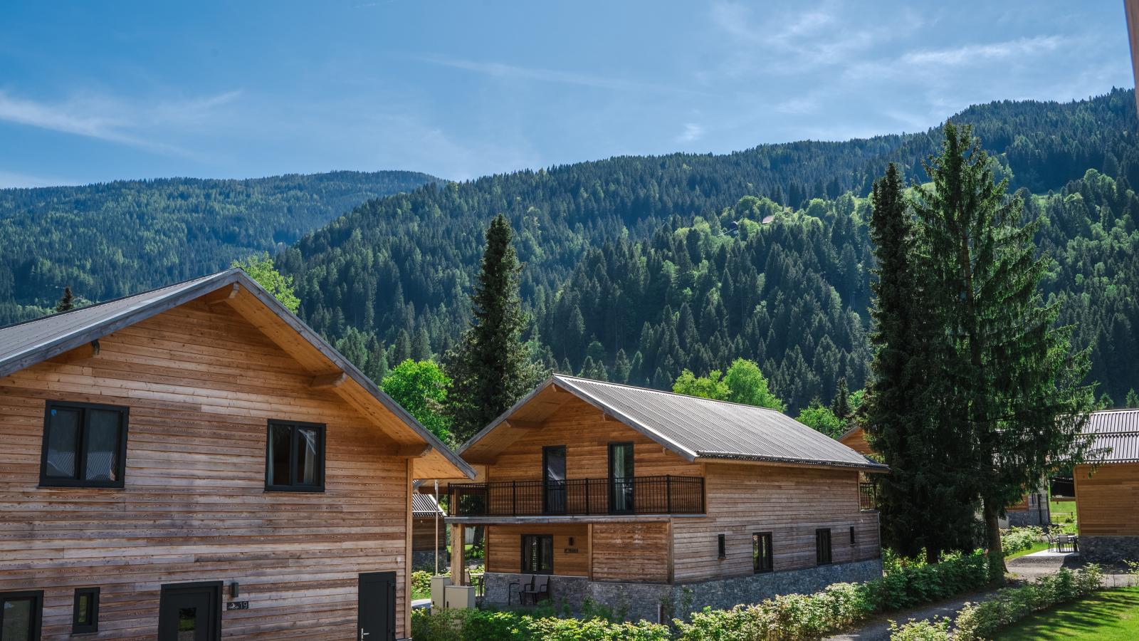 Seeblick am Afritzer See-Uitzicht zomer