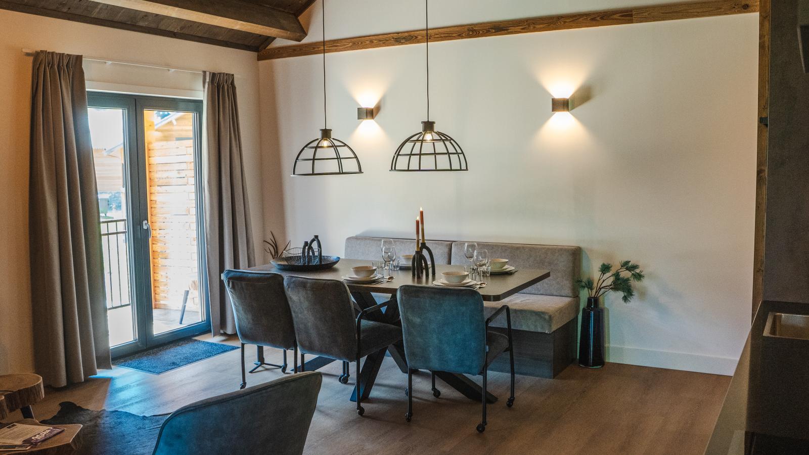 Seeblick am Afritzer See-Woonkamer