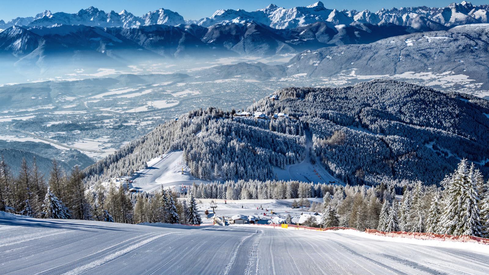 Verditzblick-Area within 20km in winter