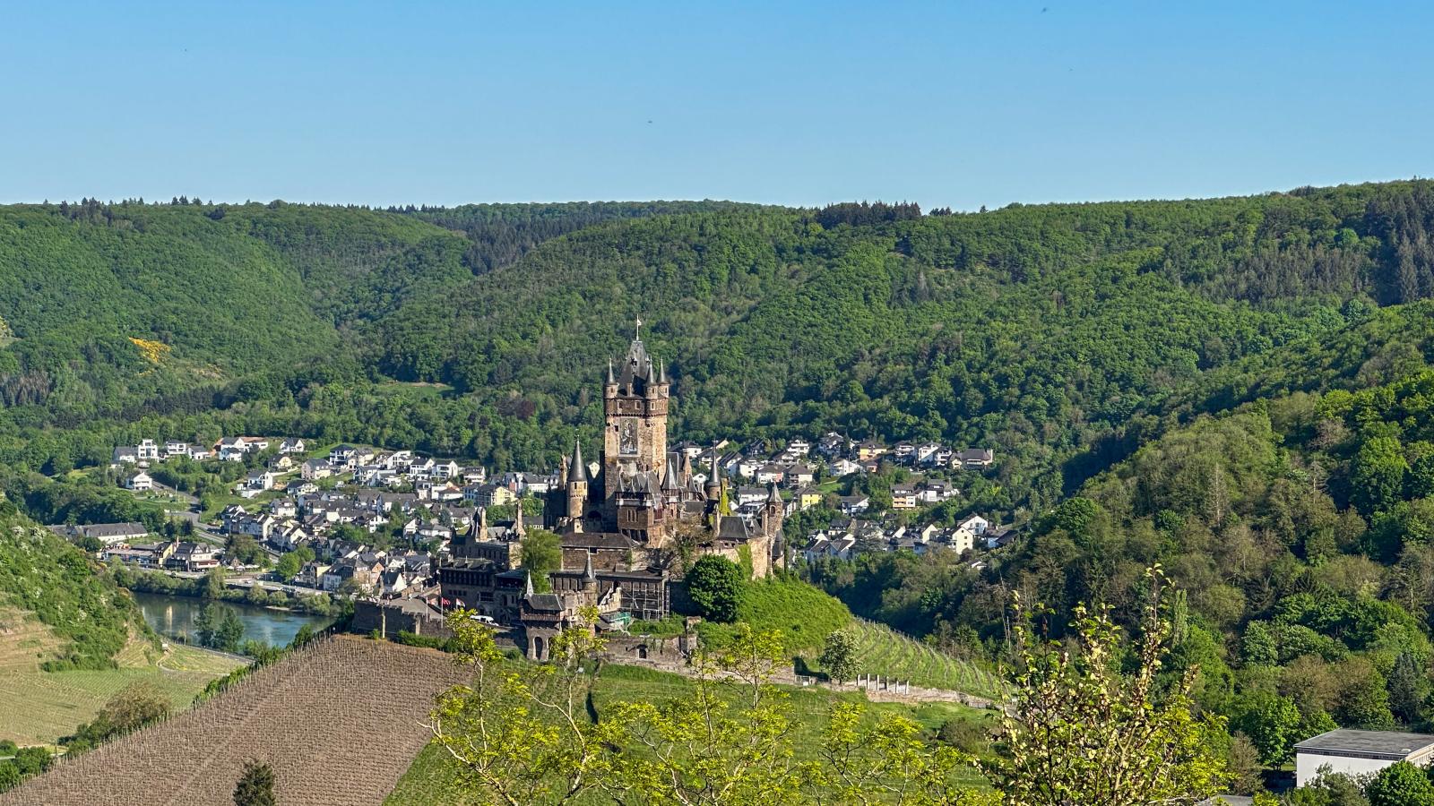 Cochem-Gebieden zomer 1km