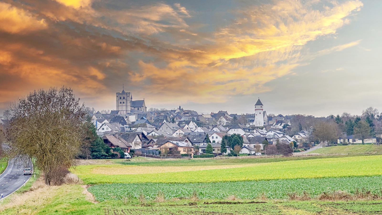 Münstermaifeld-Gebieden zomer 5km