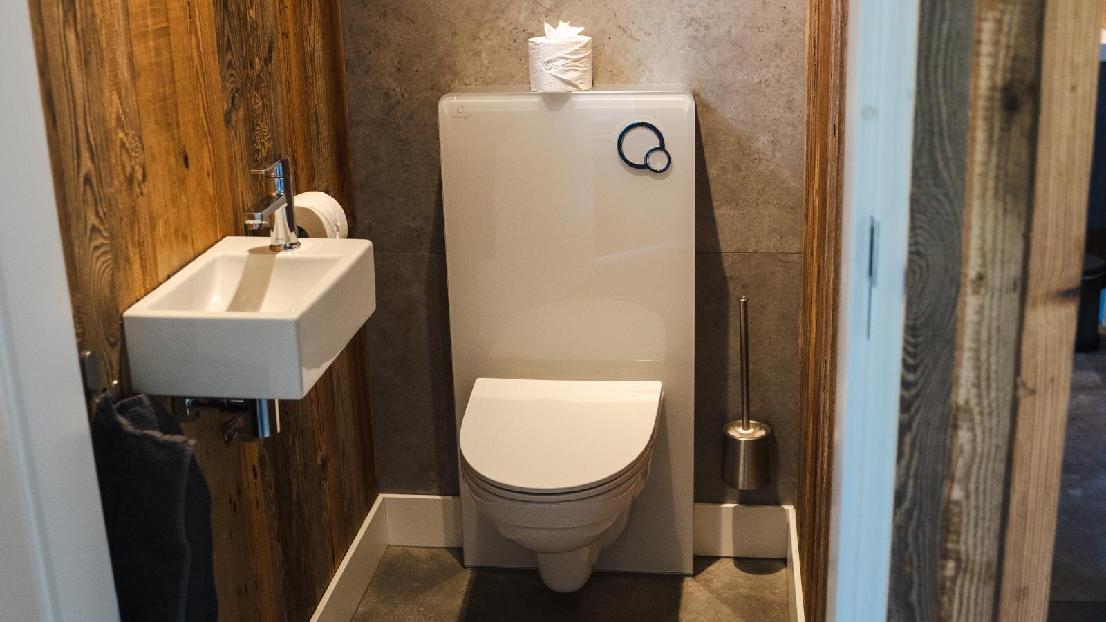 Alpenchalet am See-Badkamer