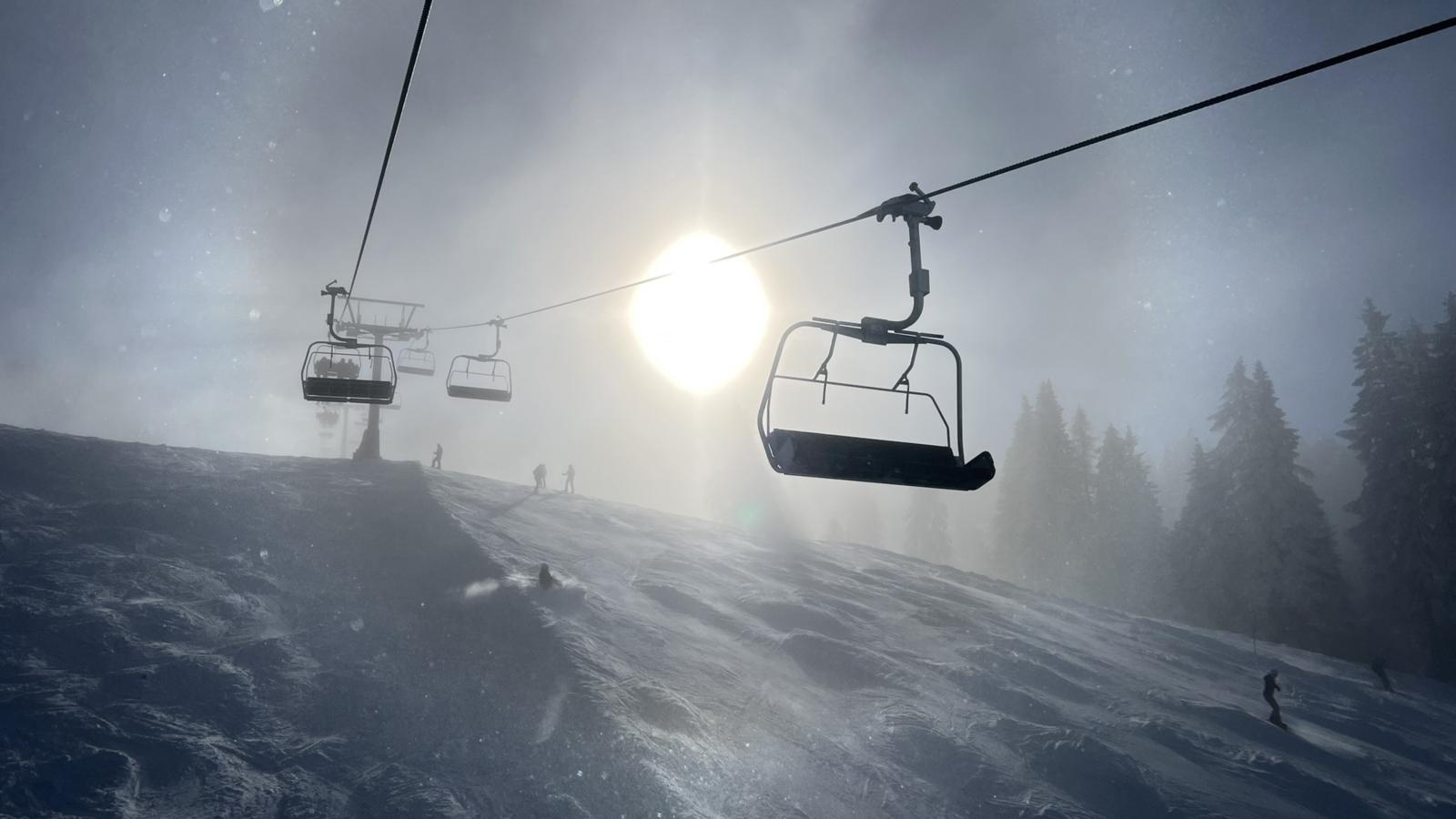 Gerlitzen Seealm-Gebied winter 20km