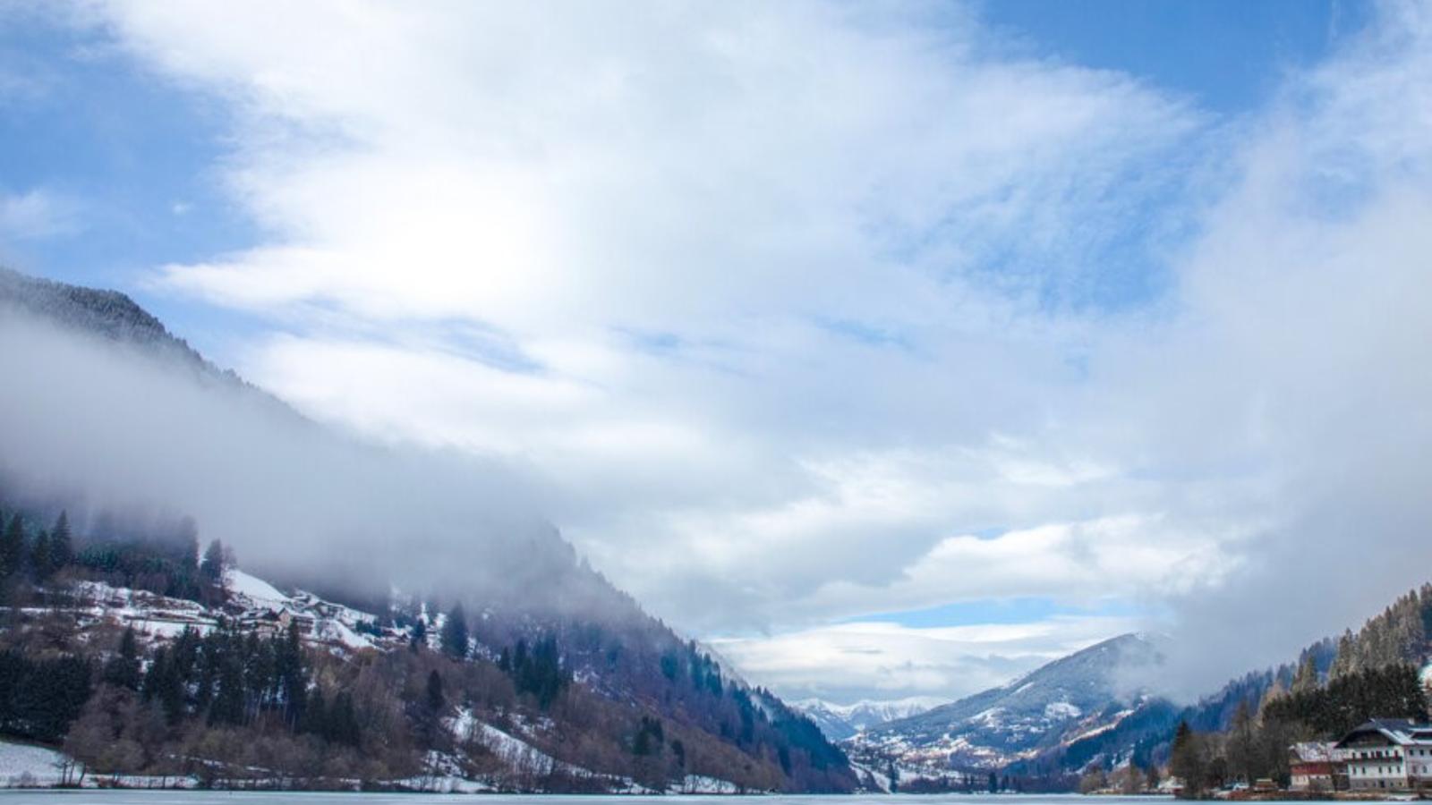 Afritz am See - Gebied winter 1km