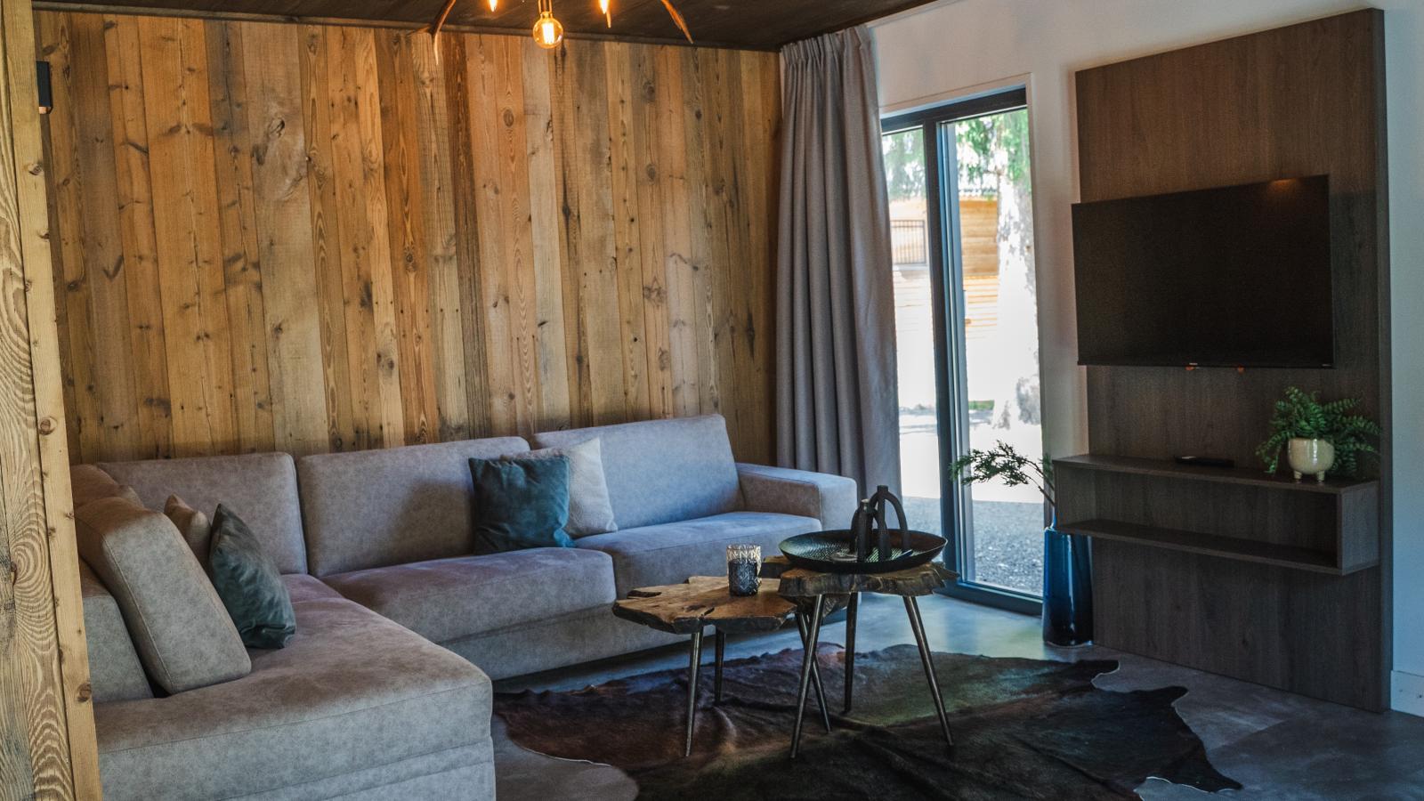 Alpenchalet Nockblick am Afritzer See-Woonkamer